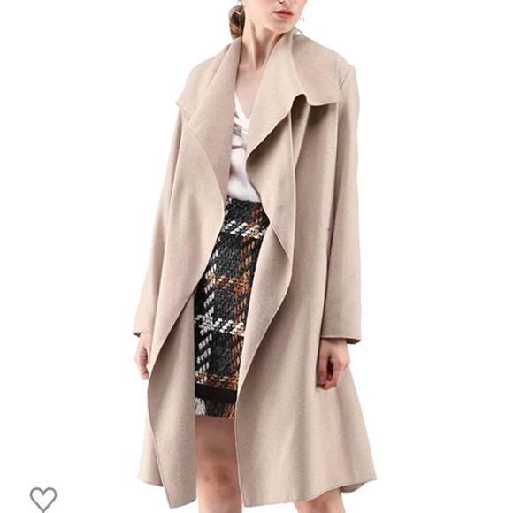 Chicwish Jackets & Blazers - ChickWish Shawl Collar Coat NWOT XL